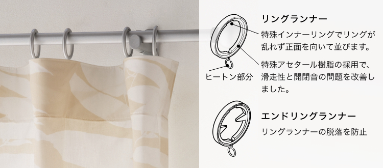 カーテンレール グレイス16 トーソー株式会社