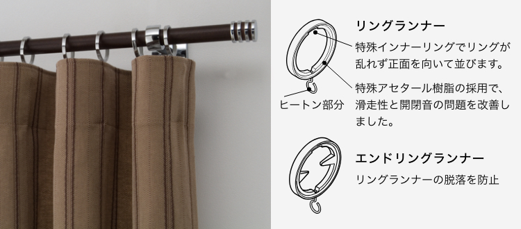 カーテンレール - グレイスノーヴァ19|トーソー株式会社 カーテンレール - グレイスノーヴァ19|トーソー株式会社