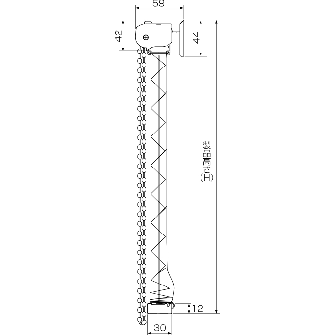 TOSO プリーツスクリーン トーソー シングルスタイル TOSO しおり25 チェーン プレート TP8110〜TP8115 幅161cm〜200cm×丈141cm〜180cm  プリーツスクリーン