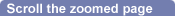 Scroll the zoomed page