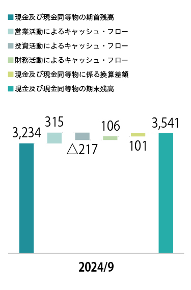 グラフ：連結貸借対照表