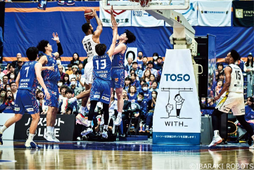 Bリーグの試合の様子1