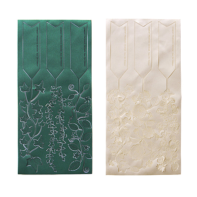 SEE OH! Ribbon/�V�I���{���iLeaf/deep forest�EFlower/milk tea�j/��2,520